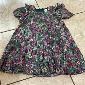 Mint Girls tween Floral Patterned Dress